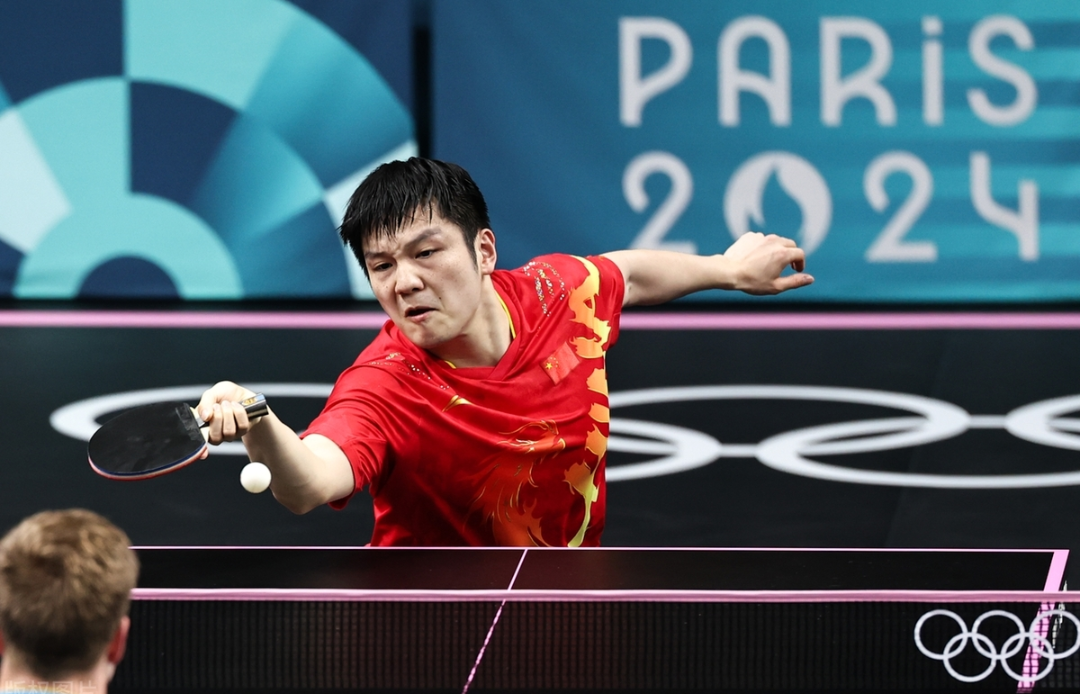 奥地利队鏖战瑞典队，樊振东点燃赛场